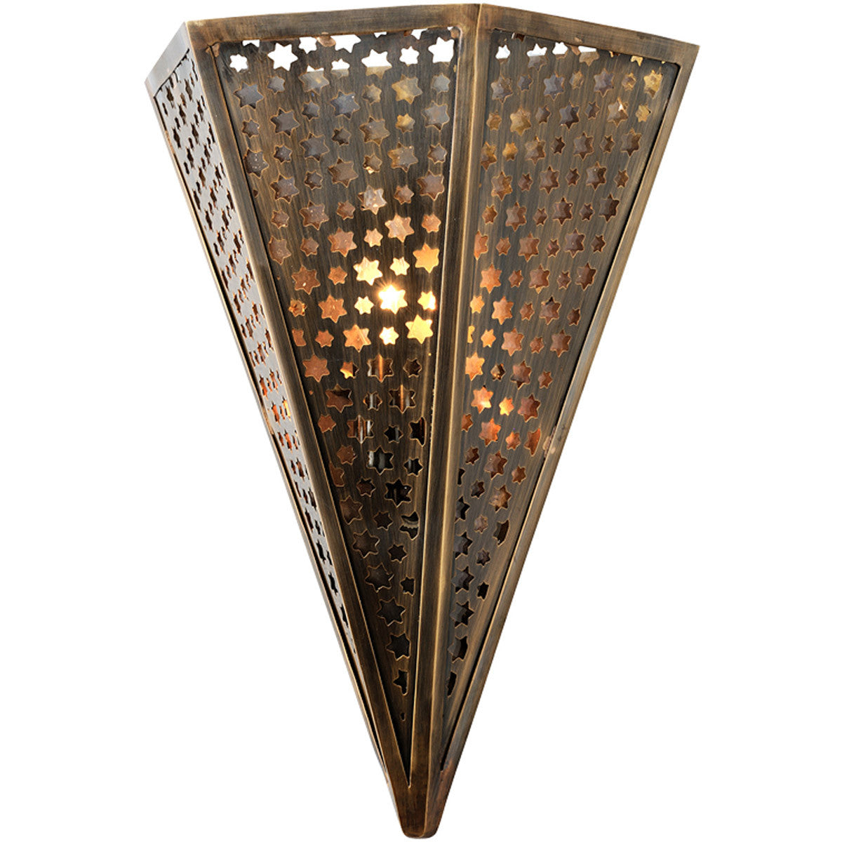 Corbett Lighting Star Of The East Wall Sconce in Old World Bronze 302-11