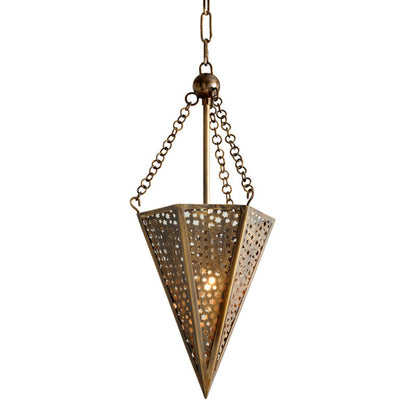 Corbett Lighting Star Of The East Pendant in Old World Brass 302-41