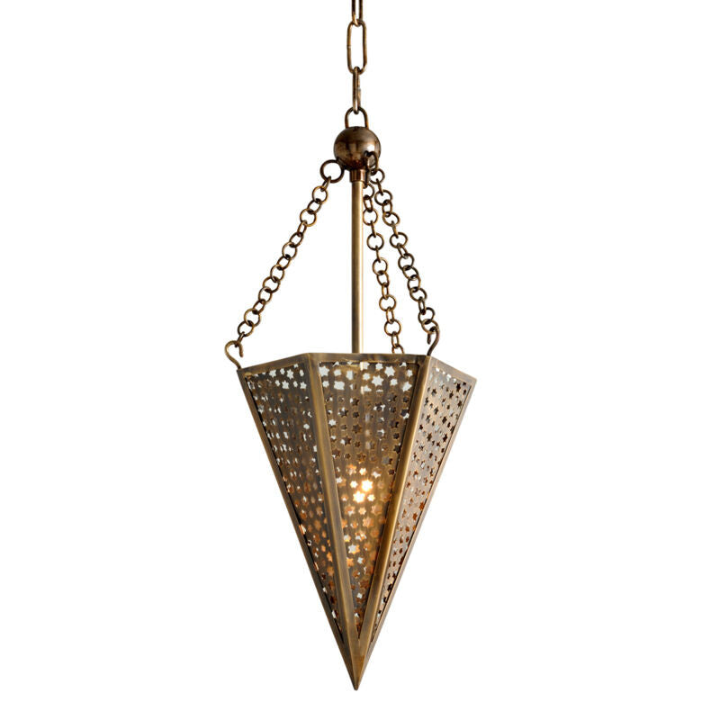 Corbett Lighting Star Of The East Pendant in Old World Brass 302-41