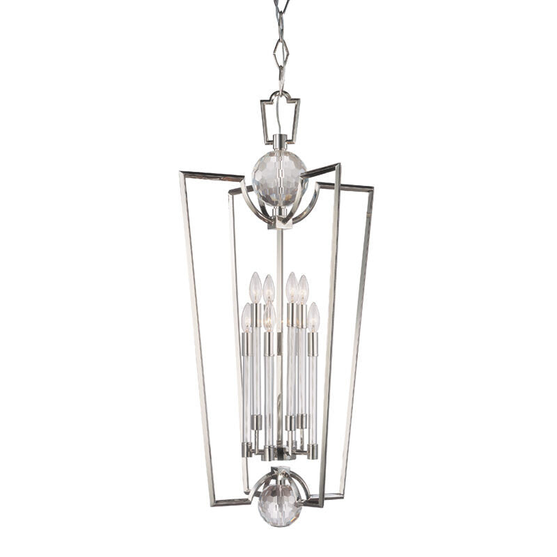 Hudson Valley Lighting Waterloo Lantern in Polished Nickel 3022-PN