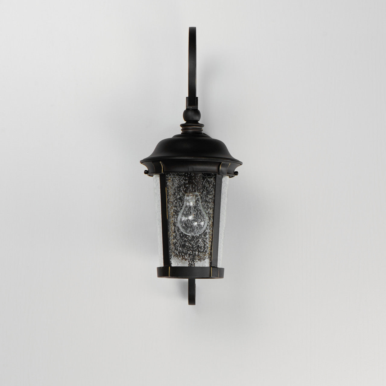 Maxim Dover Cast 1-Light Outdoor Wall Lantern in Bronze 3023CDBZ