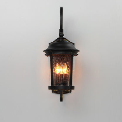 Maxim Dover Cast 3-Light Outdoor Wall Lantern in Bronze 3024CDBZ