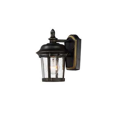 Maxim Dover Cast 1-Light Outdoor Wall Lantern in Bronze 3026CDBZ