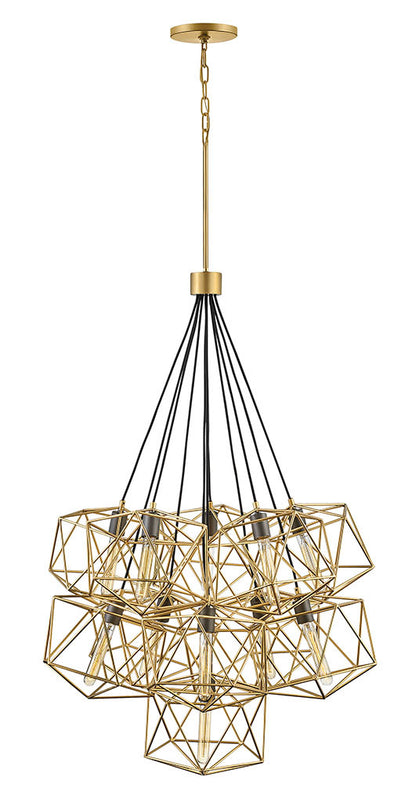 Hinkley Lighting Astrid Eleven Light Multi Tier Deluxe Gold 3029DG