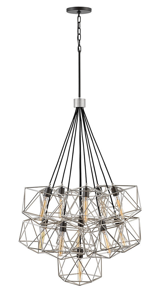 Hinkley Lighting Astrid Eleven Light Multi Tier Glacial 3029GG