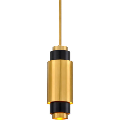 Corbett Lighting Sidcup Pendant in Vintage Brass Bronze Accents 303-41