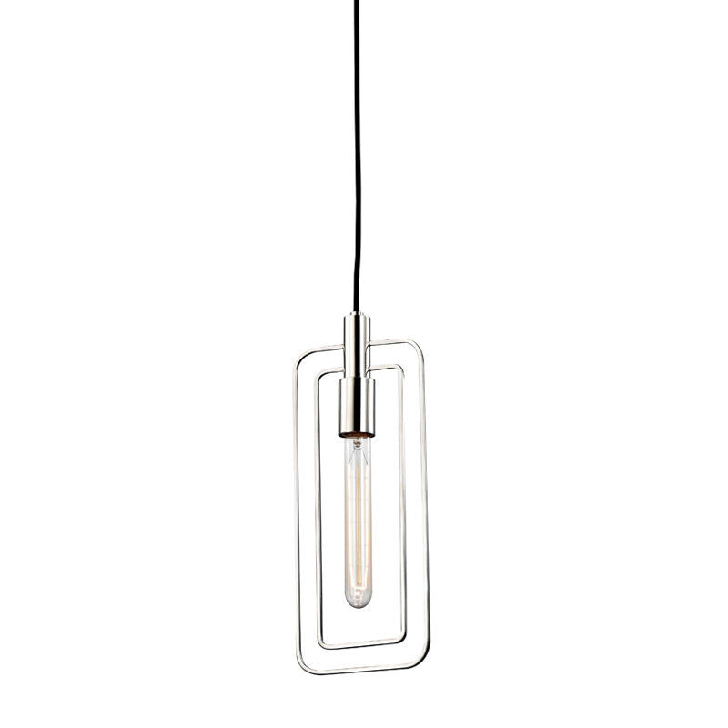 Hudson Valley Lighting Masonville Pendant in Polished Nickel 3030-PN