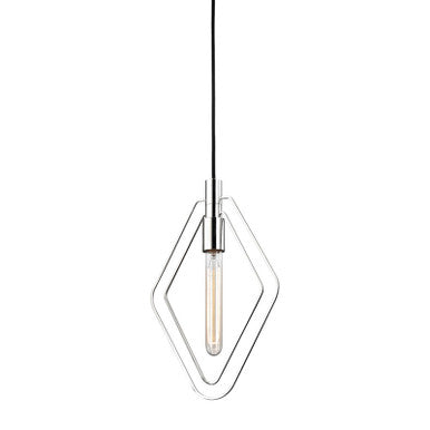 Hudson Valley Lighting Masonville Pendant in Polished Nickel 3040-PN