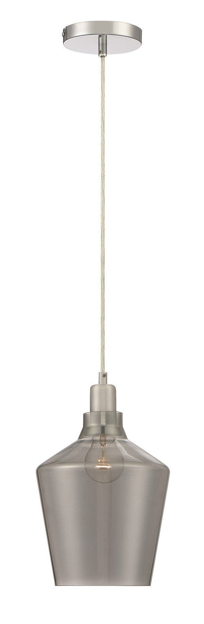 Arnsberg Calais Glass Pendant in Smoke 304800142