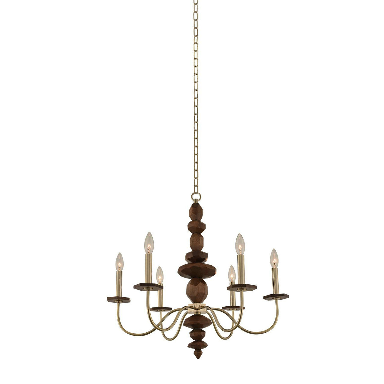 Kalco Lassen 6 Light Chandelier 304950CG