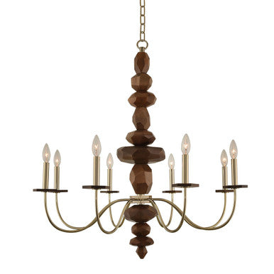 Kalco Lassen 8 Light Chandelier 304951CG