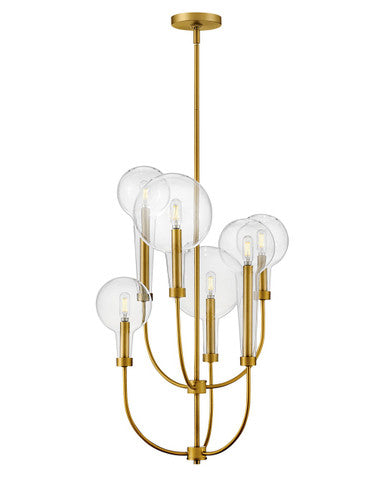 Hinkley Lighting Alchemy Medium Multi Tier in Lacquered Brass 30525LCB