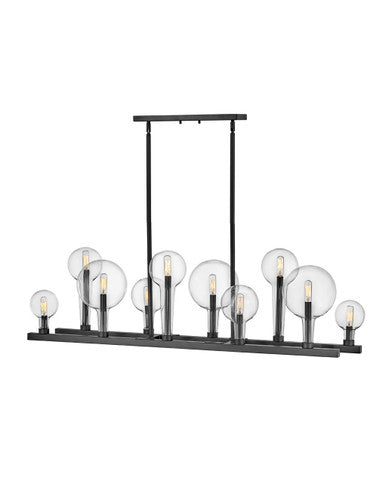 Hinkley Lighting Alchemy Ten Light Linear Black 30528BK