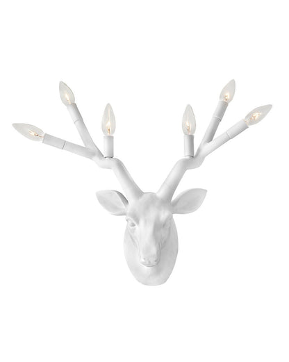 Hinkley Lighting Stag Six Light Sconce Chalk White 30602CI