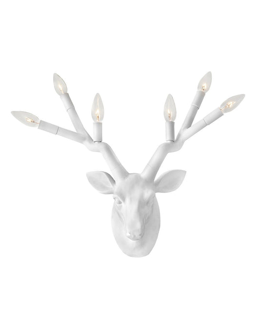 Hinkley Lighting Stag Six Light Sconce Chalk White 30602CI