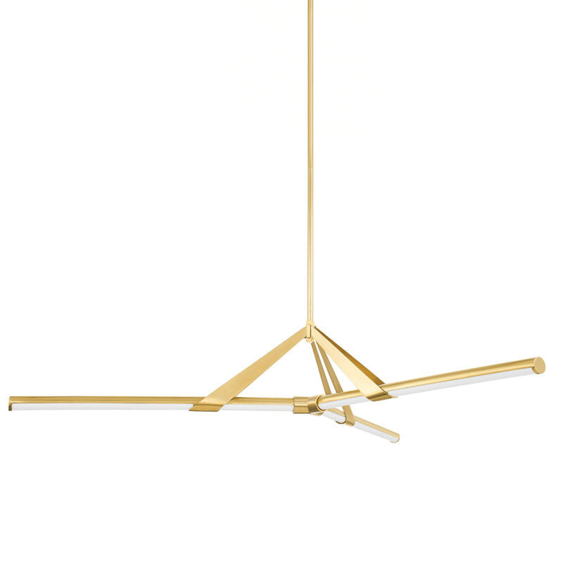 Hudson Valley Lighting Jonas Chandelier in Aged Brass 3062-AGB