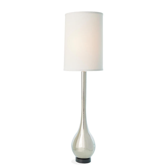 Global Views Bulb Floor Lamp Nickel 9.93168