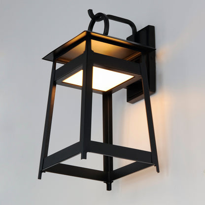 Maxim Pagoda Large LED Outdoor Sconce in Black 30746BK