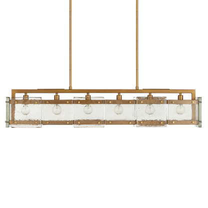 Currey & Co. Countervail Rectangular Chandelier 9000-1165