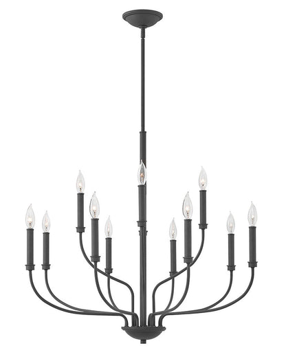 Hinkley Lighting Alister Large Two Tier Buckeye Bronze 3078KZ