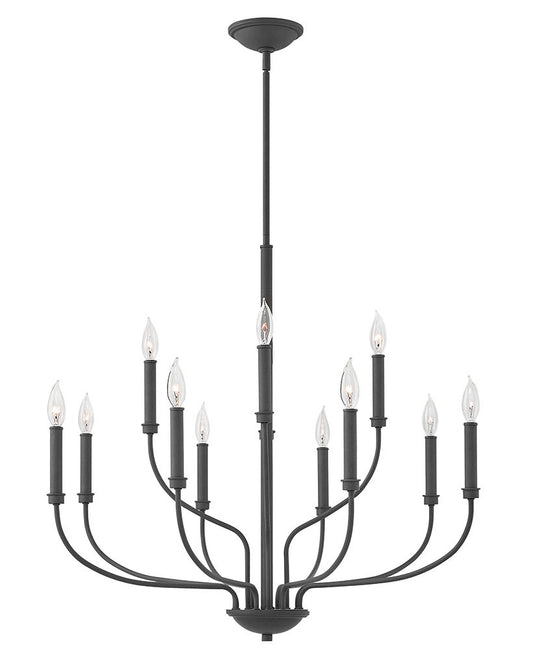 Hinkley Lighting Alister Large Two Tier Buckeye Bronze 3078KZ