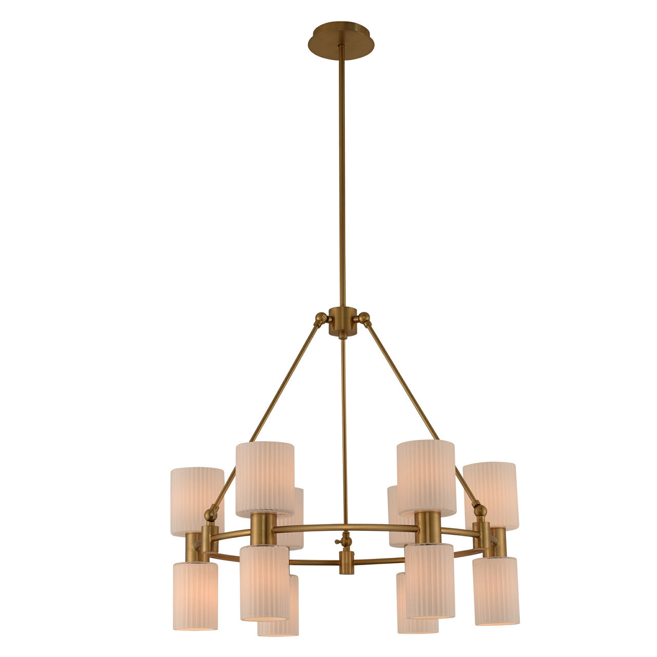 Kalco Harlowe 12 Light Chandelier 308470WB