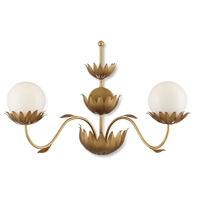 Currey & Co. Mirasole Gold Wall Sconce 5000-0231