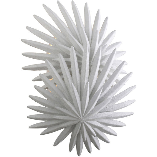 Corbett Lighting Savvy Wall Sconce in Gesso White 310-12