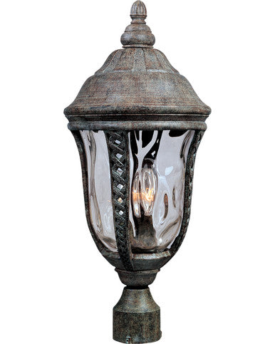 Maxim Whittier Cast 3-Light Outdoor Pole/Post Lantern in Earth Tone 3101WGET