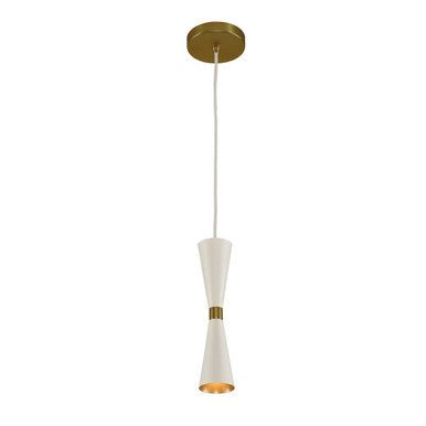 Kalco Milo 1 Light Mini Pendant 310410WVB