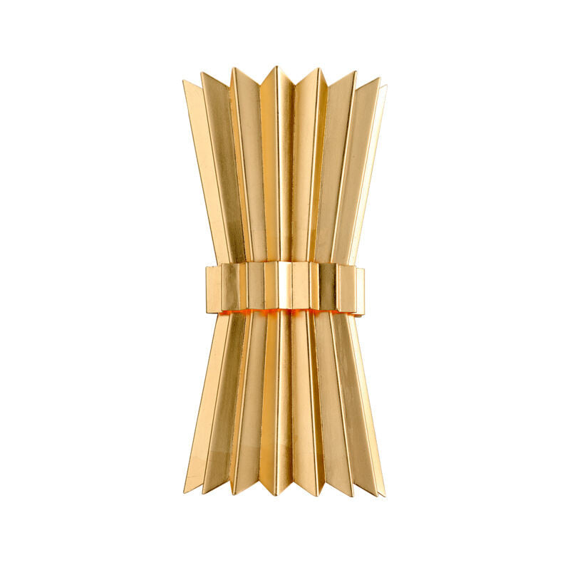 Corbett Lighting Moxy Wall Sconce in Gold Leaf 311-12-GL