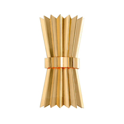 Corbett Lighting Moxy Wall Sconce in Gold Leaf 311-12-GL