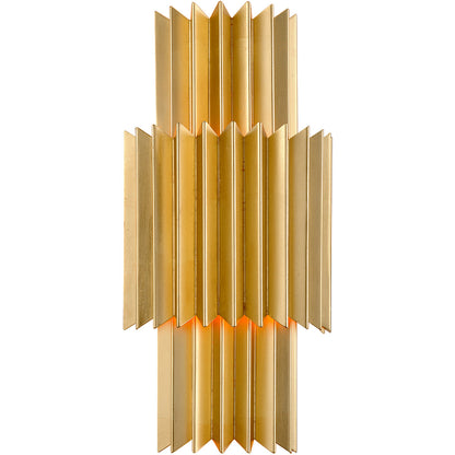 Corbett Lighting Moxy Wall Sconce in Gold Leaf 311-13