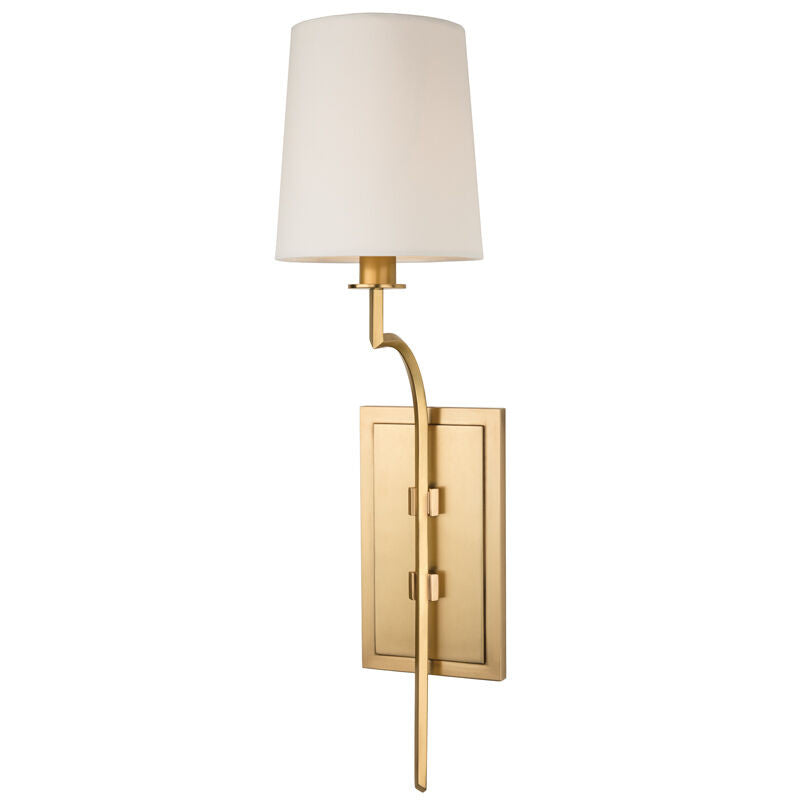 Hudson Valley Lighting Glenford Wall Sconce in Aged Brass 3111-AGB