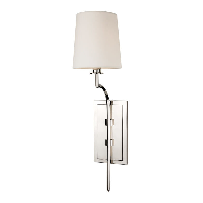 Hudson Valley Lighting Glenford Wall Sconce in Polished Nickel 3111-PN