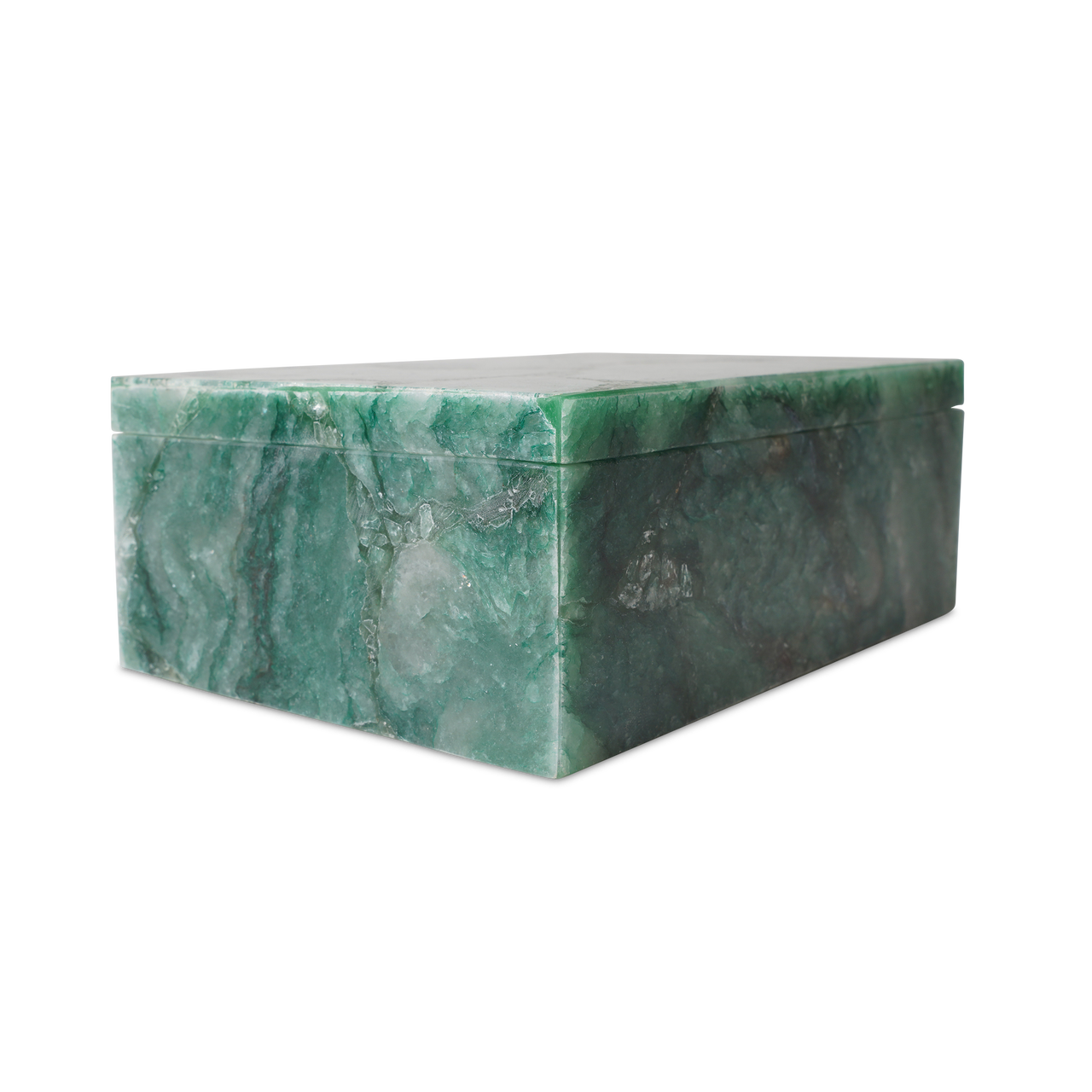 Currey & Co. Green Aventurine Box 1200-0777