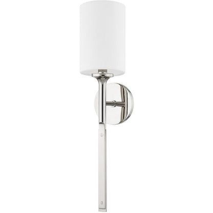 Hudson Valley Lighting Brewster Wall Sconce in Polished Nickel 3122-PN