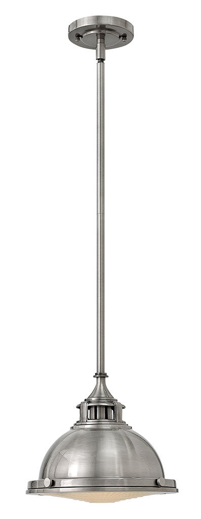 Hinkley Lighting Amelia Small Pendant Polished Antique Nickel 3122PL