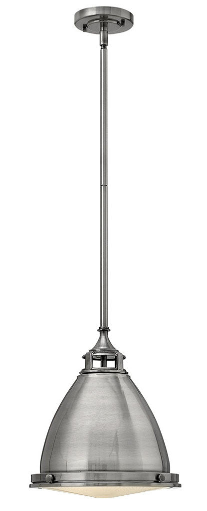 Hinkley Lighting Amelia Medium Pendant Polished Antique Nickel 3126PL