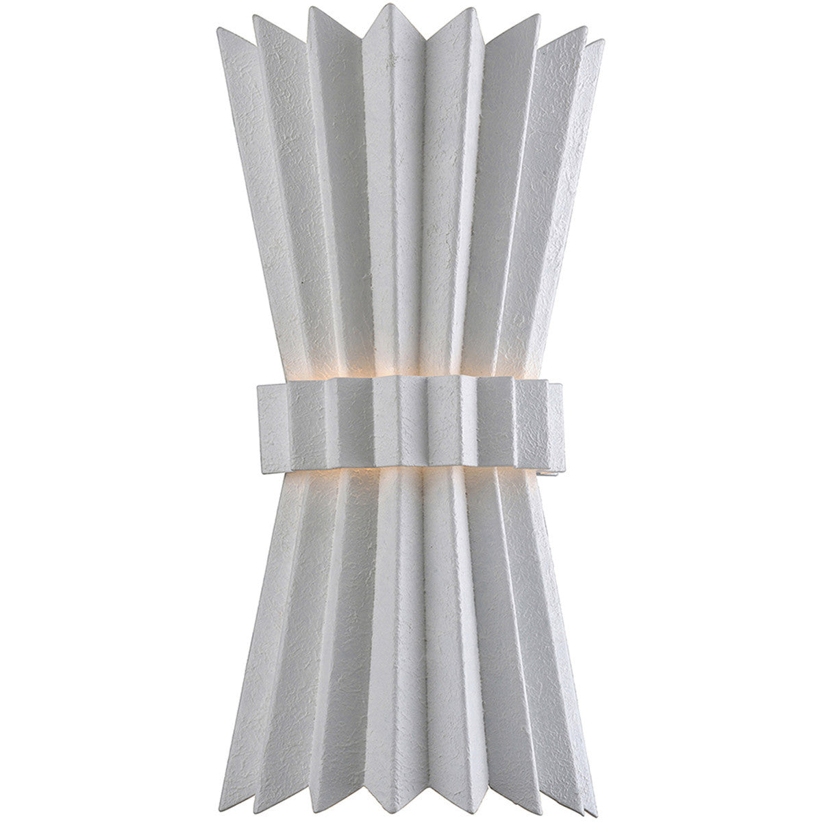 Corbett Lighting Moxy Wall Sconce in Gesso White 313-12