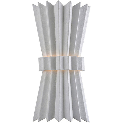 Corbett Lighting Moxy Wall Sconce in Gesso White 313-12