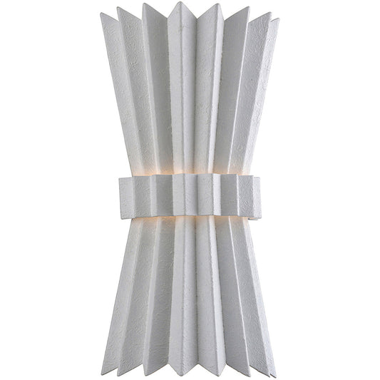 Corbett Lighting Moxy Wall Sconce in Gesso White 313-12