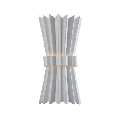 Corbett Lighting Moxy Wall Sconce in Gesso White 313-12