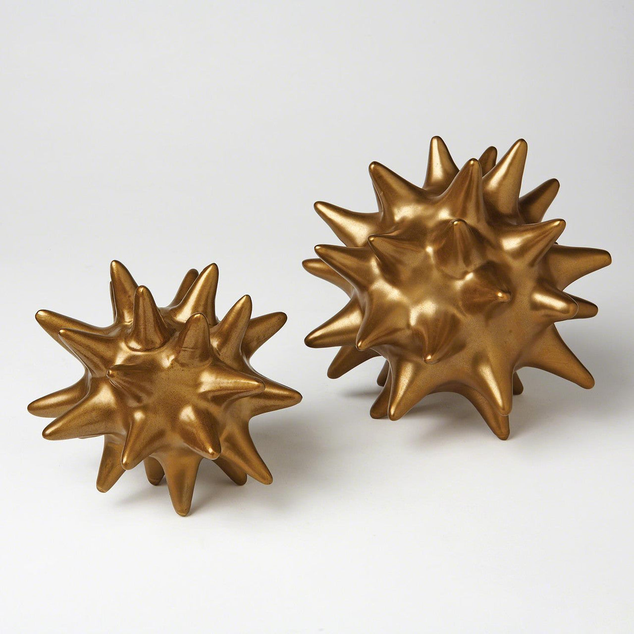 Global Views Urchin Antique Gold Small D8.80002