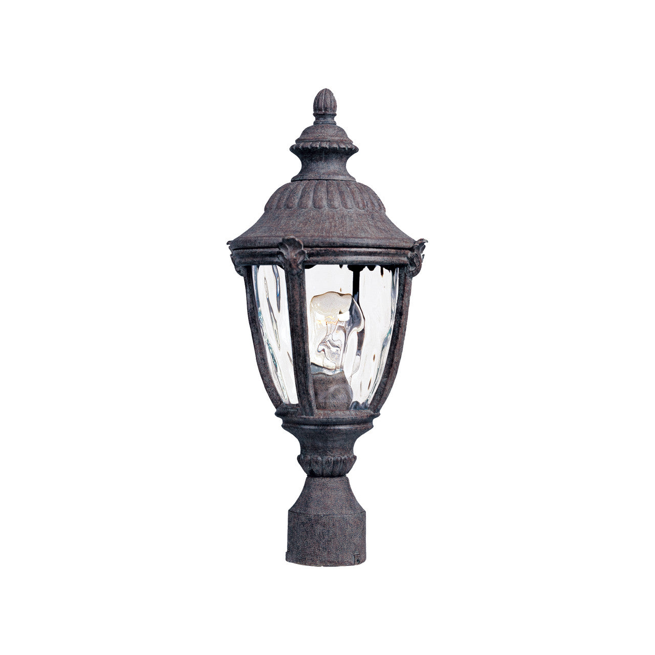 Maxim Morrow Bay Cast 1-Light Outdoor Pole/Post Lantern in Earth Tone 3180WGET