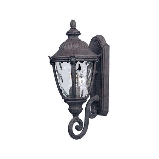 Maxim Morrow Bay Cast 1-Light Outdoor Wall Lantern in Earth Tone 3184WGET