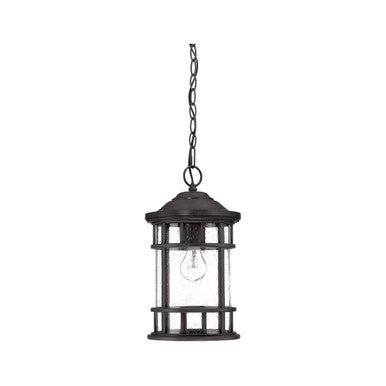 Acclaim Lighting Vista II 1-Light Black Coral Hanging Light in Black Coral 31946BC