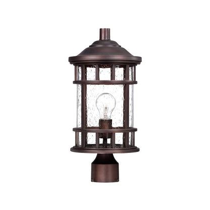 Acclaim Lighting Vista II 1-Light Architectural Bronze Post Mount Light in Architectural Bronze 31947ABZ