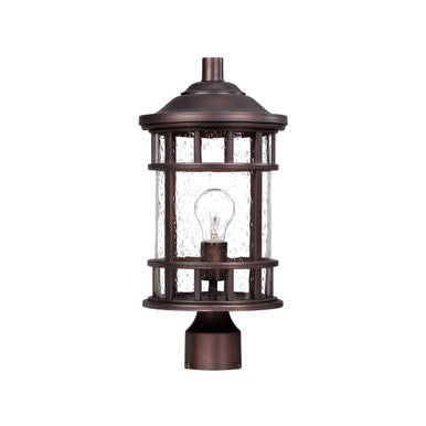 Acclaim Lighting Vista II 1-Light Architectural Bronze Post Mount Light in Architectural Bronze 31947ABZ