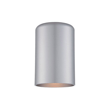 Acclaim Lighting 1-Light Brushed Silver Cylinder Wall Sconce in Brushed Silver 31992BS